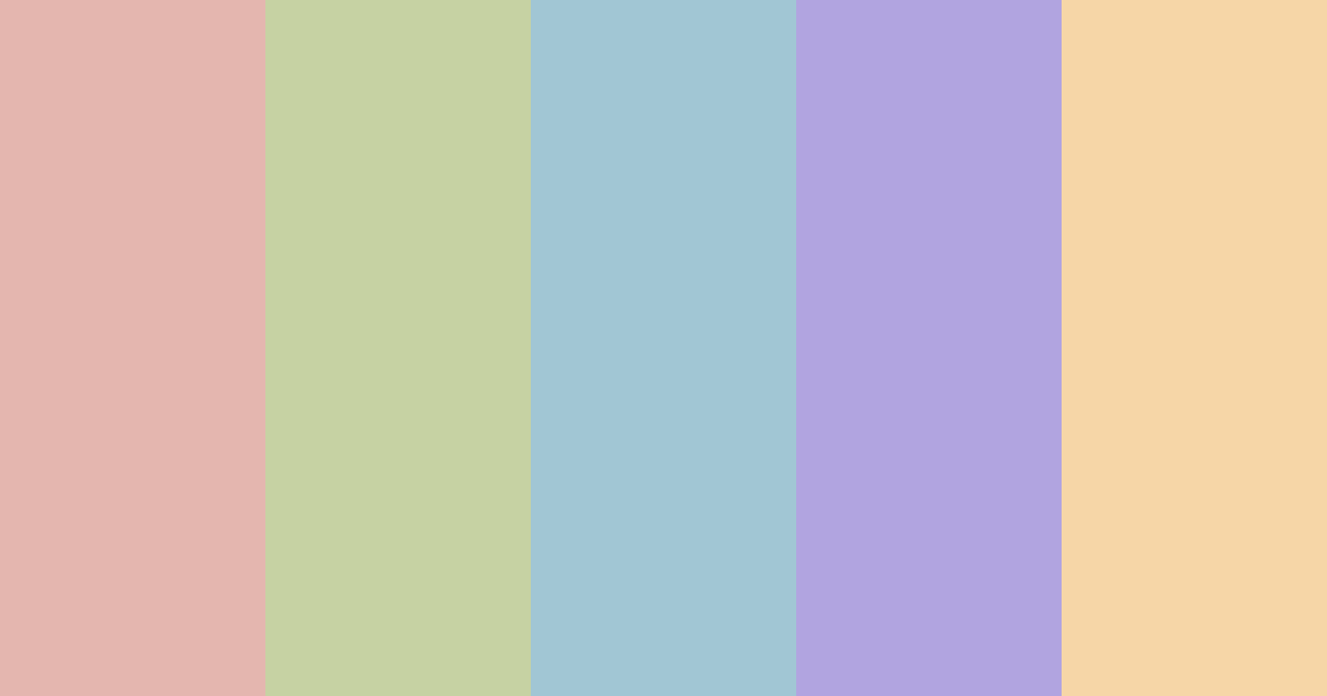 Download japanese blossom color palette PNG image (landscape)
