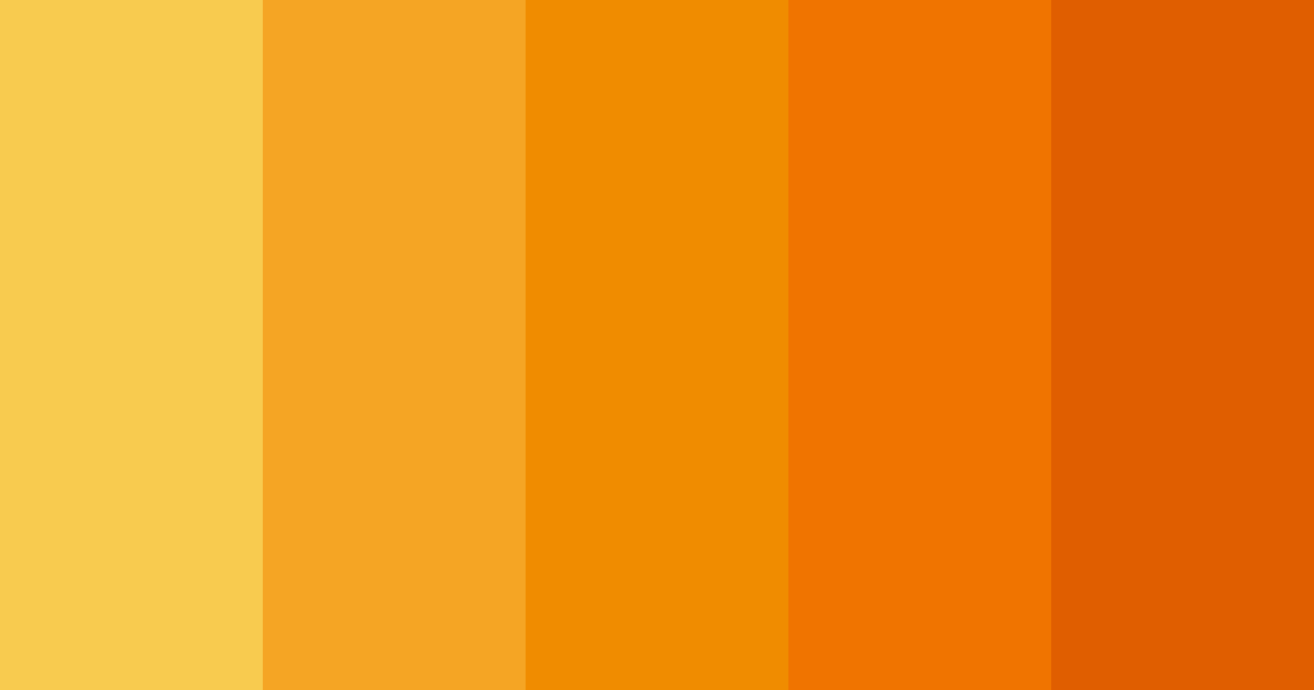 Download sundrop color palette PNG image (landscape)