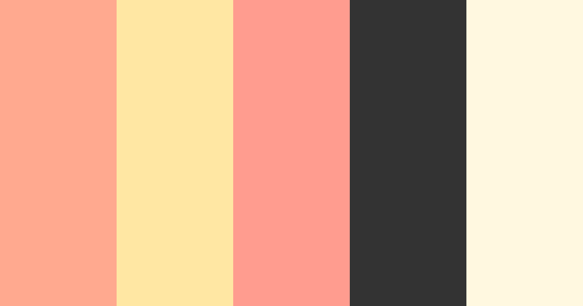 Download sunset dream color palette PNG image (landscape)