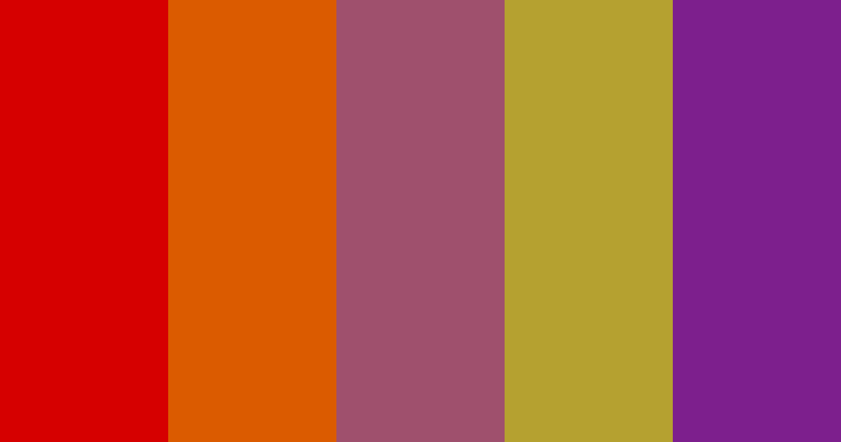 Download deep sunset color palette PNG image (landscape)
