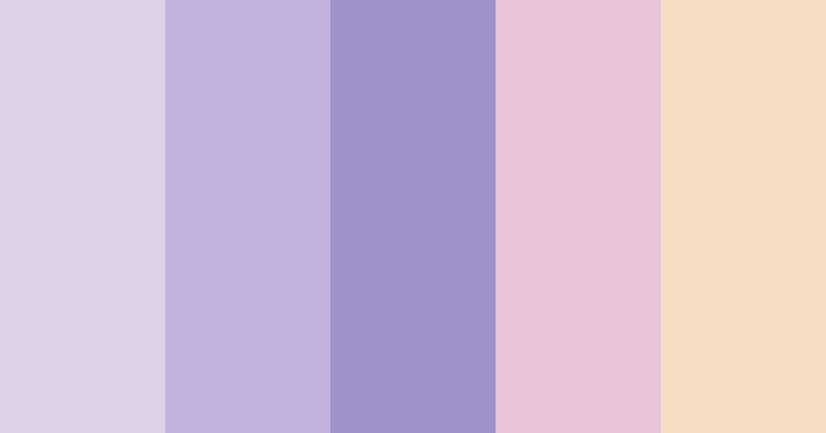 Download prelude's dream color palette PNG image (landscape)