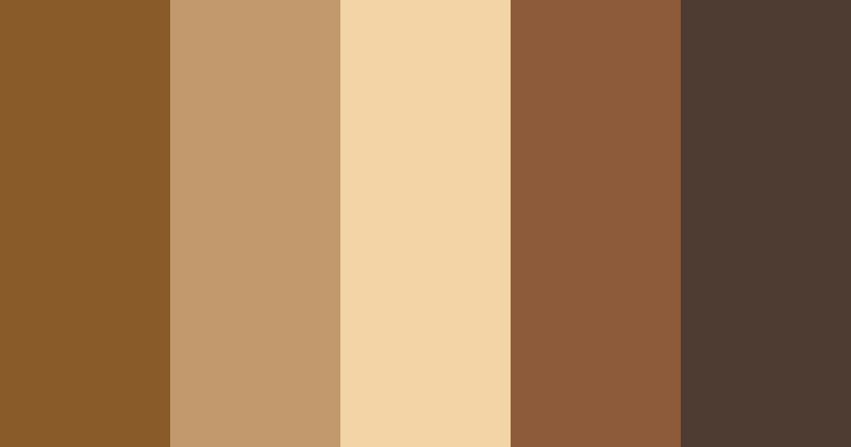 Download natural earth color palette PNG image (landscape)