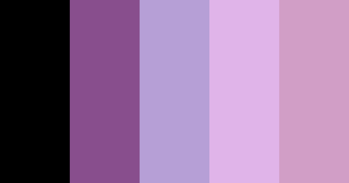 Download lavender dreams color palette PNG image (landscape)