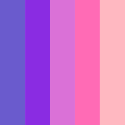 Salvia Dreamscape in Psychedelic Color Palettes