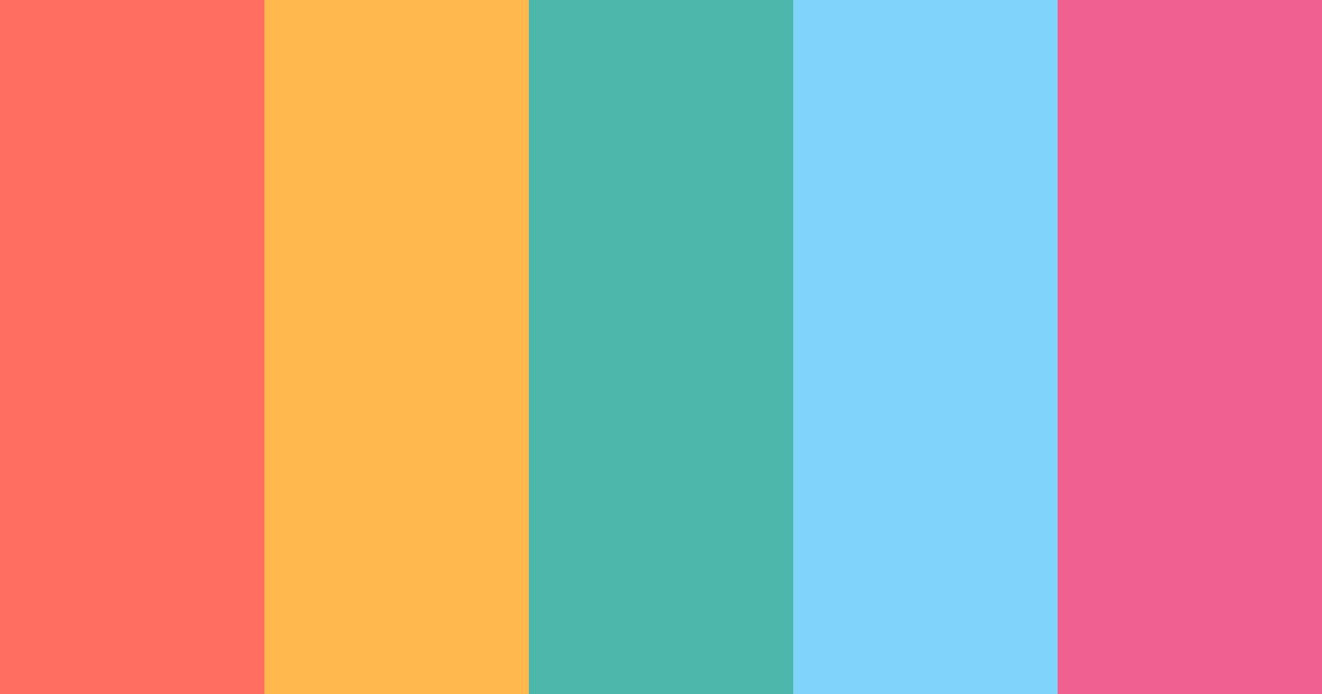 Download ecstasy vibes color palette PNG image (landscape)