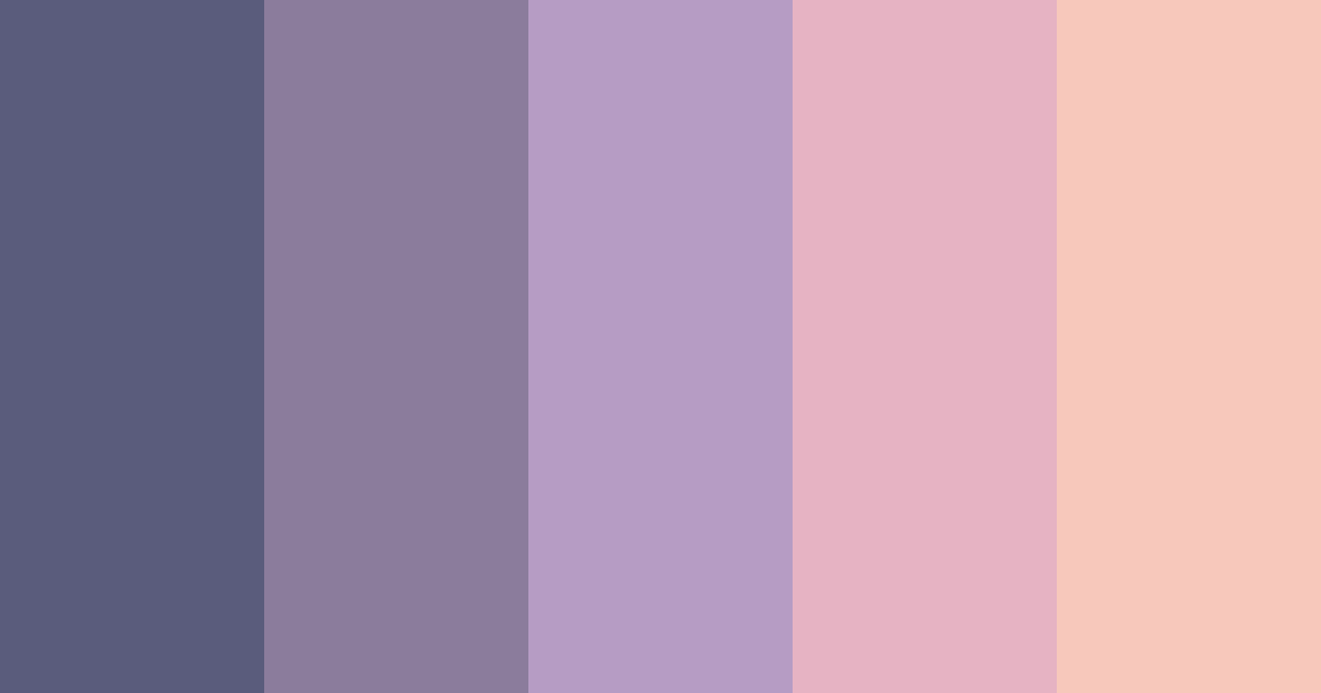 Download prestigious color palette PNG image (landscape)