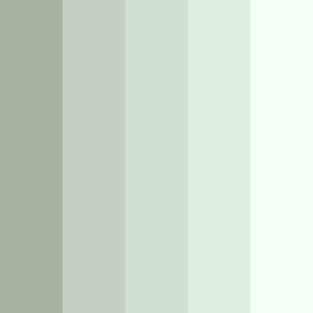 Download sage bliss color palette PNG image (square)
