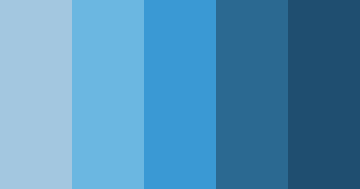 Download winter blues color palette PNG image (landscape)
