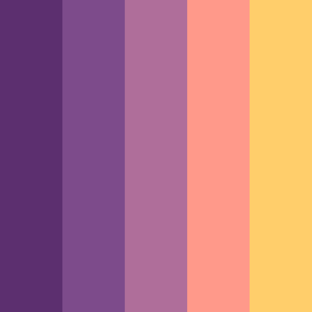 Download weirdcore color palette PNG image (square)