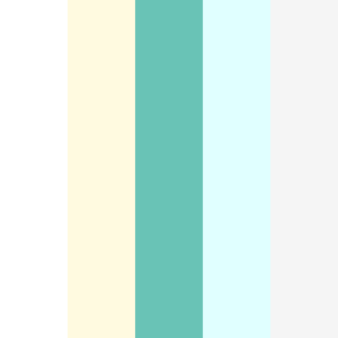Download coastal breeze color palette PNG image (square)