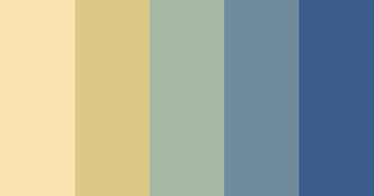 Download art nouveau 60s color palette PNG image (landscape)