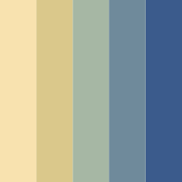 Art Nouveau 60s in Vintage Color Palettes