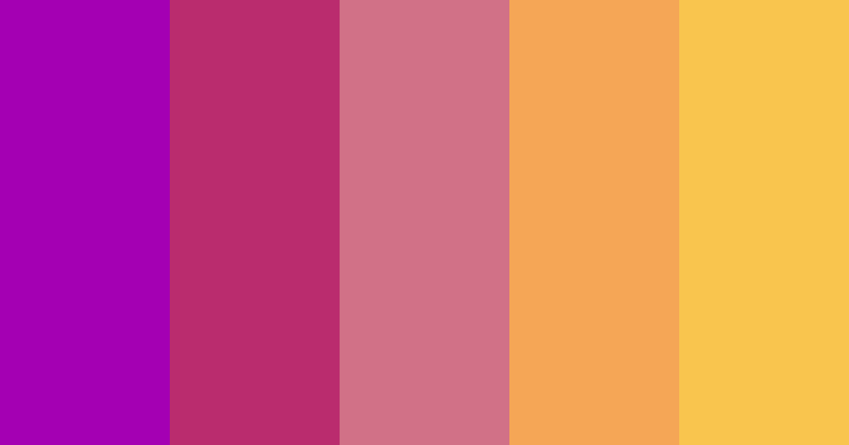 Download crimson sunrise color palette PNG image (landscape)