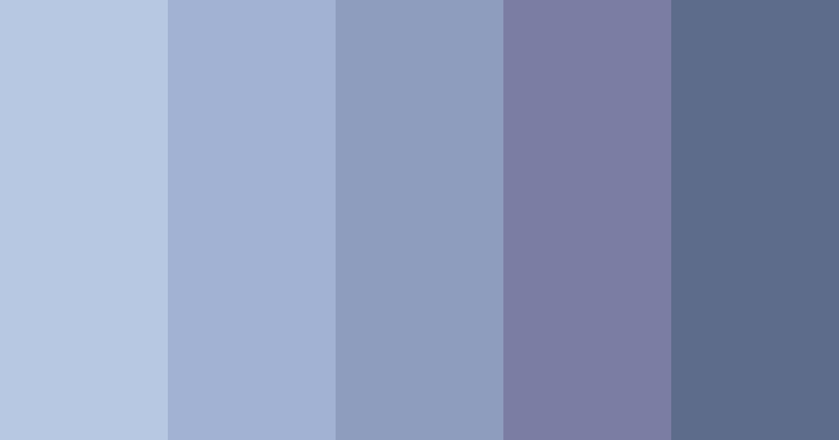 Download hydrangea bloom color palette PNG image (landscape)