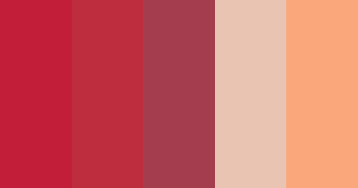 Download cardinal blossom color palette PNG image (landscape)