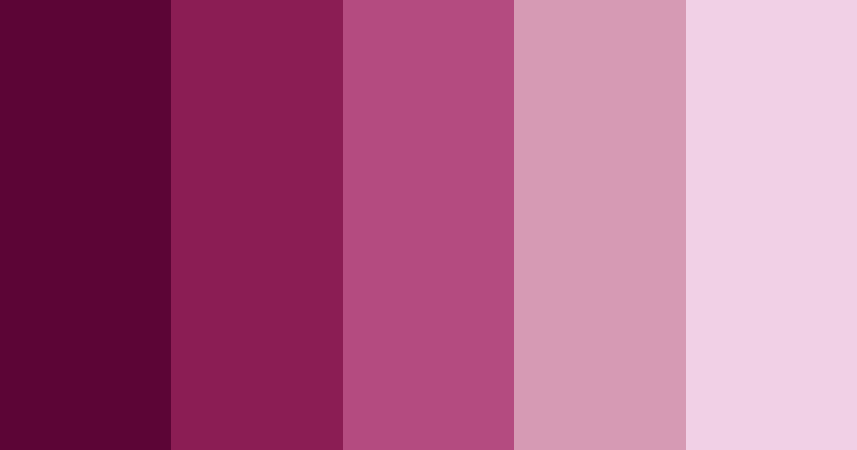 Download mulberry dreams color palette PNG image (landscape)