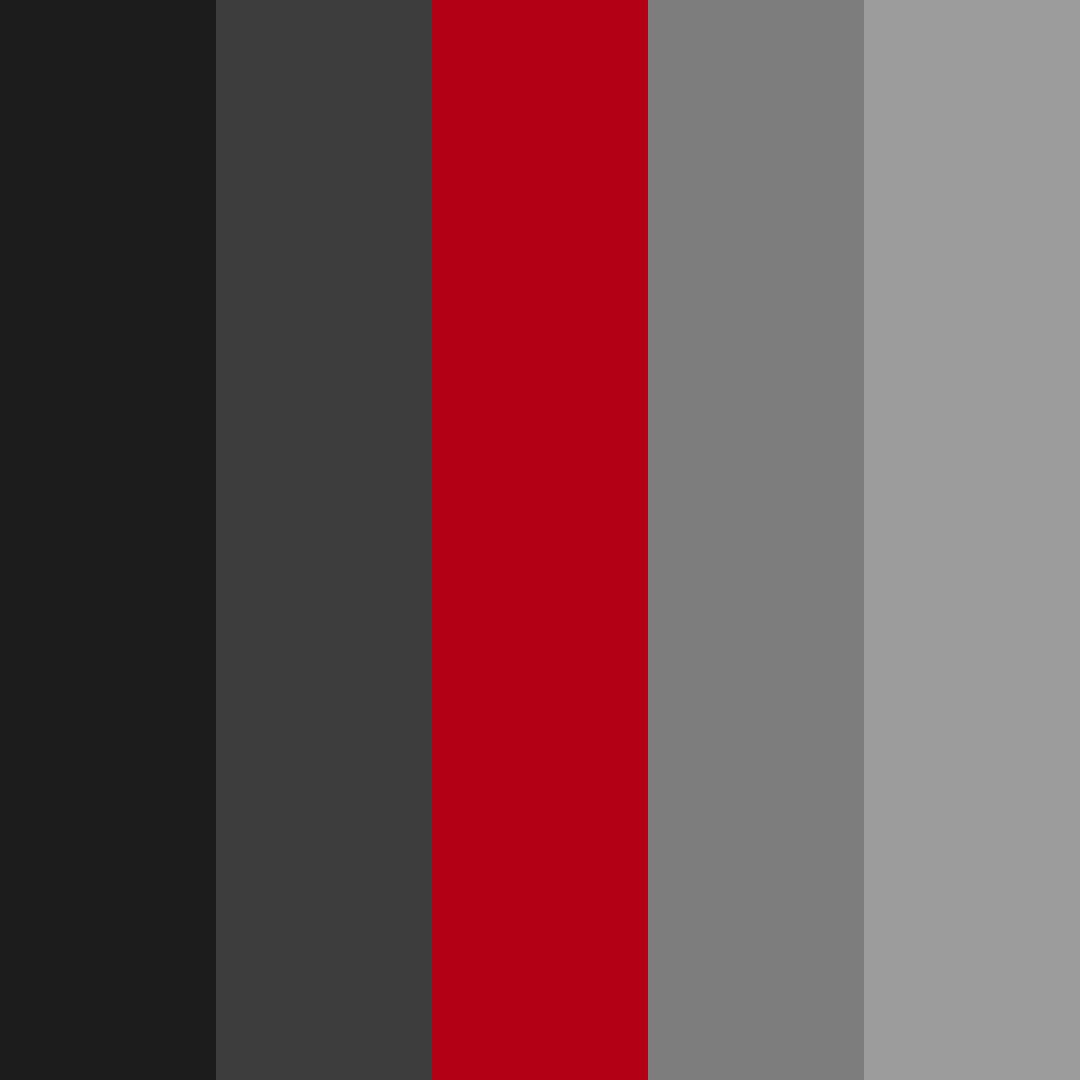 Download shades of gray color palette PNG image (square)