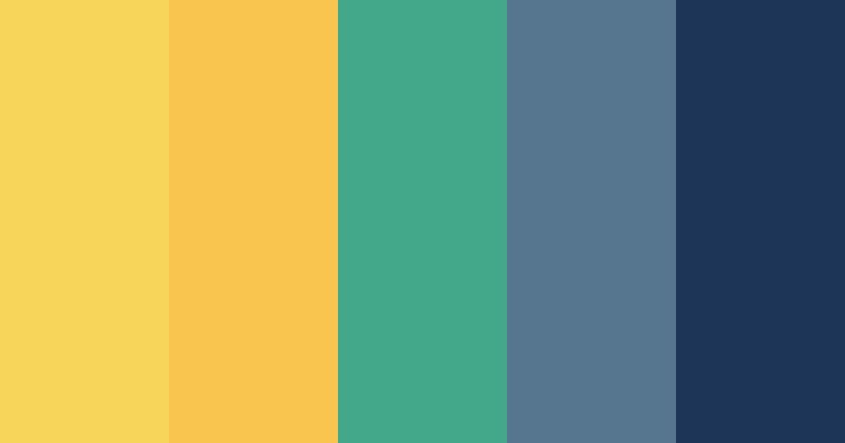 Download sunflower color palette PNG image (landscape)
