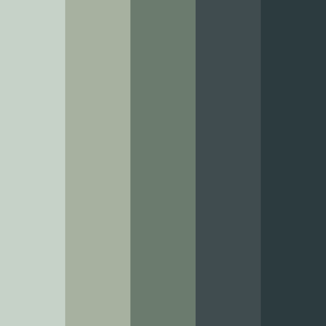 Download japandi color palette PNG image (square)