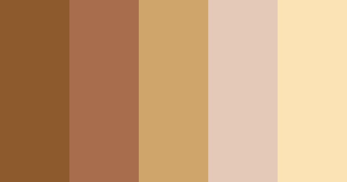 Download walnut grove color palette PNG image (landscape)