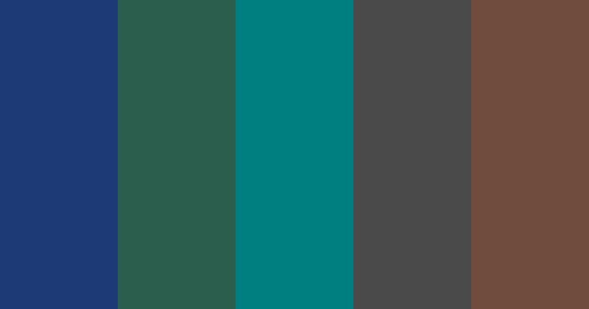 Download midnight forest color palette PNG image (landscape)