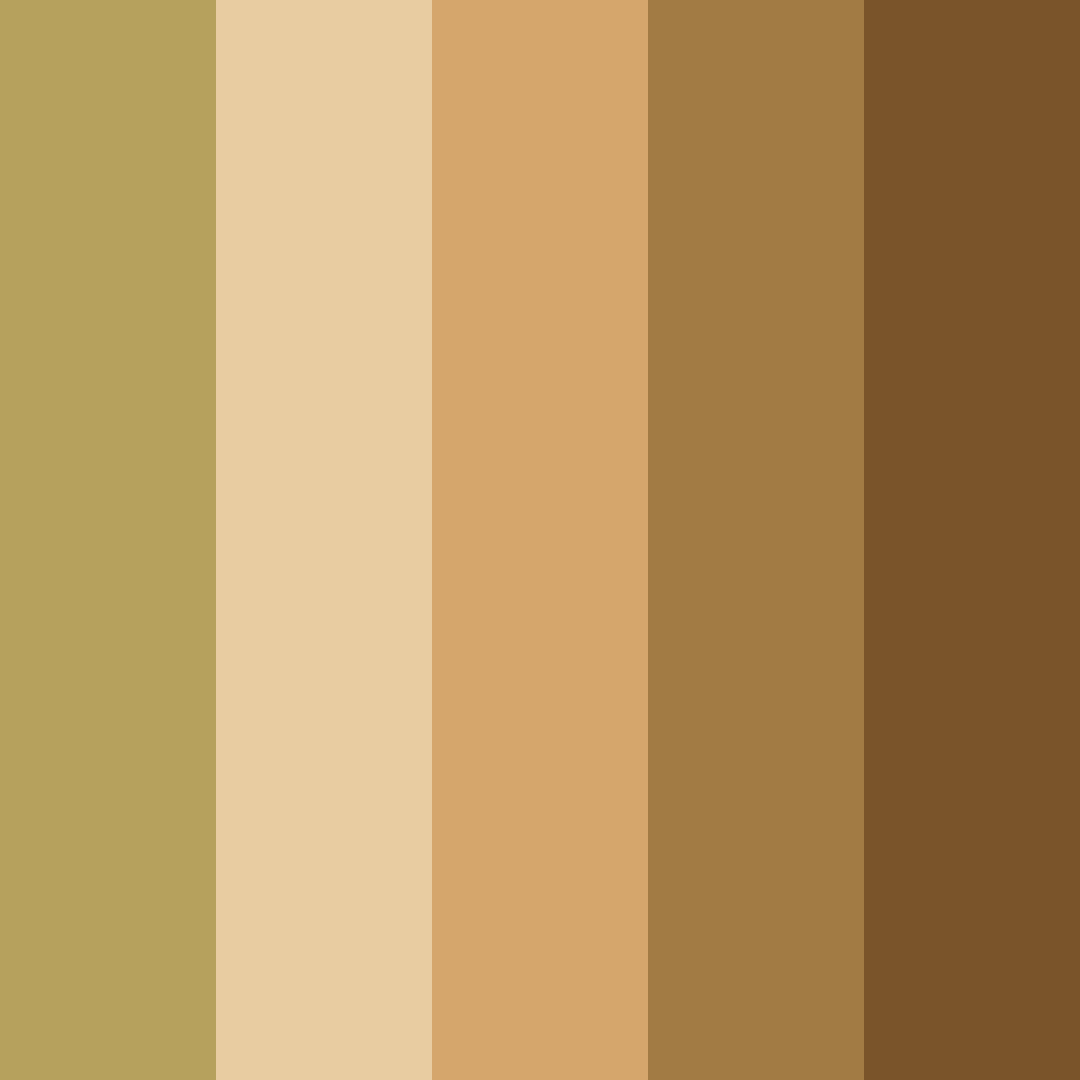 Download hazel baker color palette PNG image (square)
