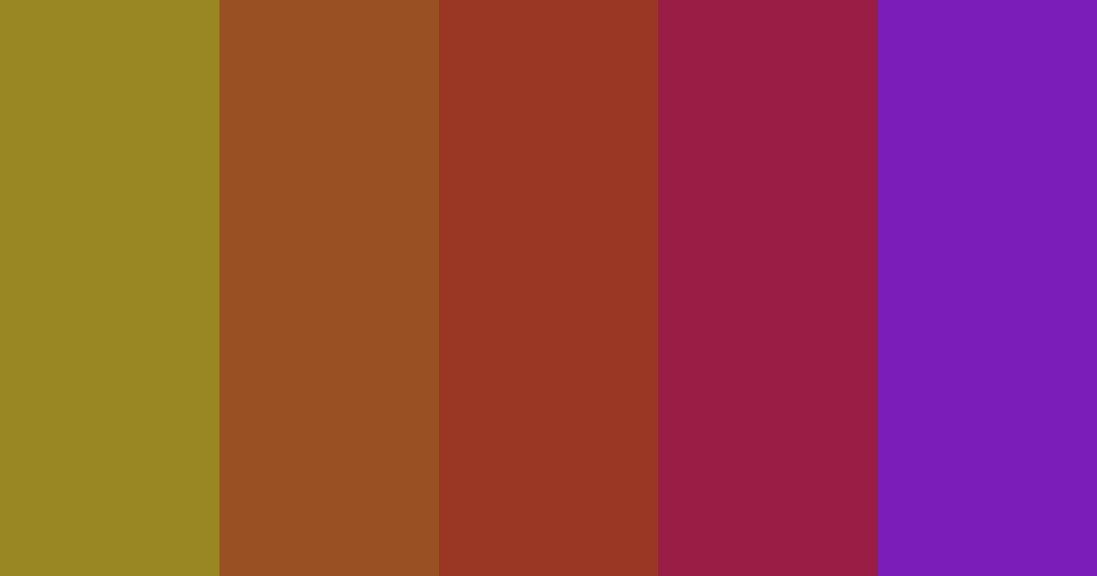 Download summer color palette PNG image (landscape)