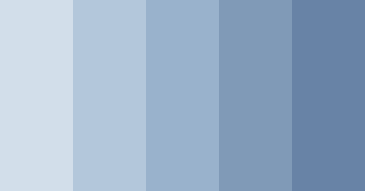 Download winter color palette PNG image (landscape)