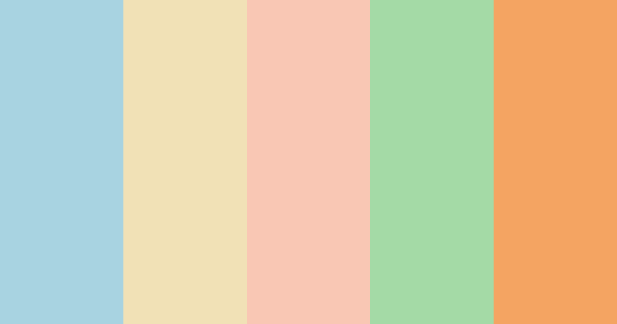 Download spa serenity color palette PNG image (landscape)