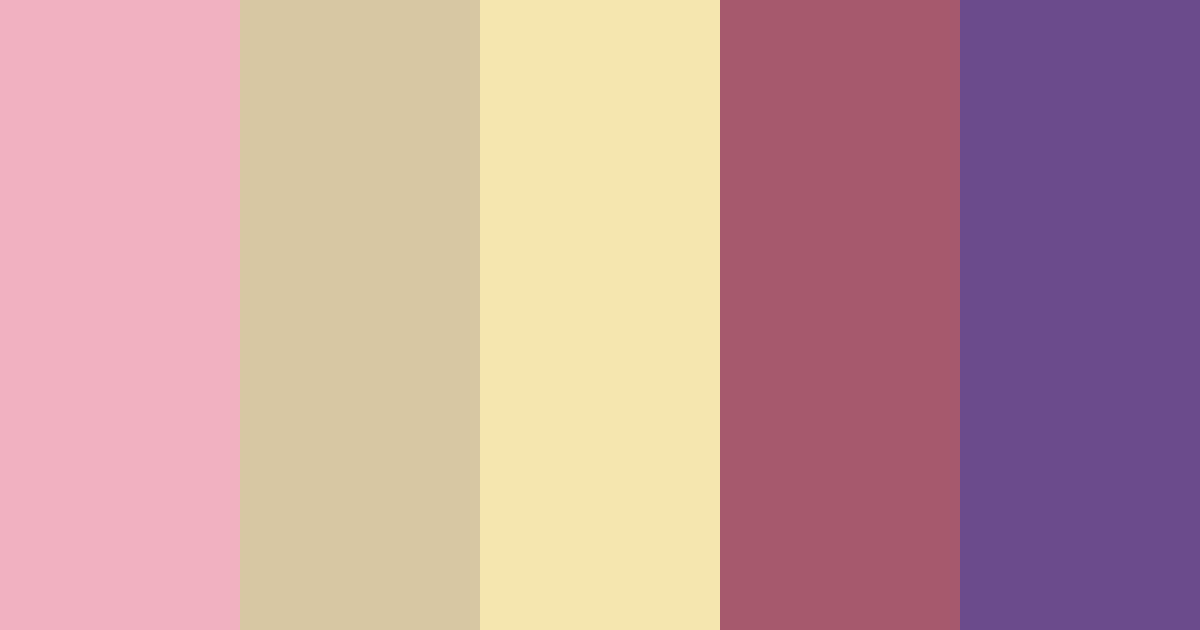 Download sunset dream color palette PNG image (landscape)