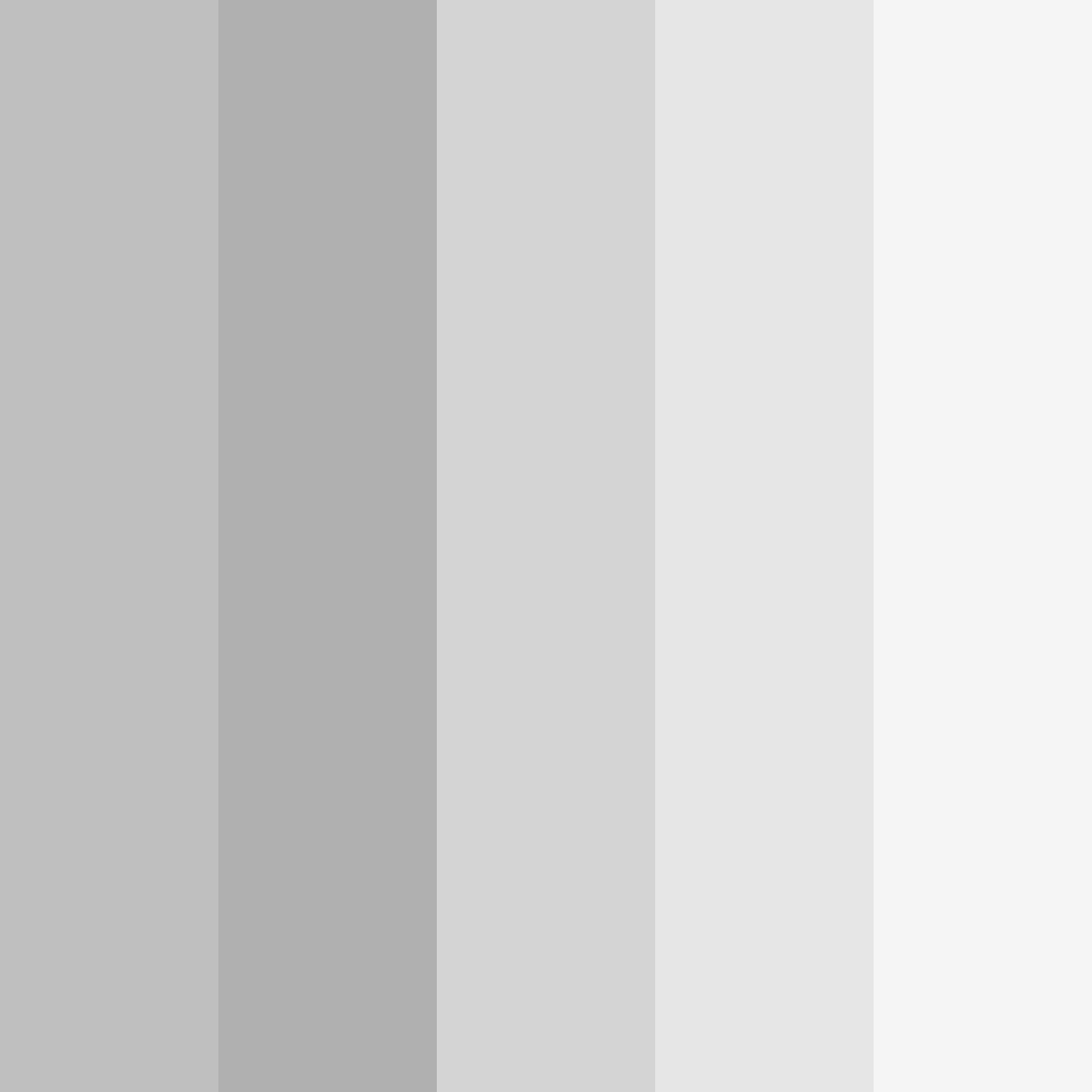 Download feminine silver color palette PNG image (square)