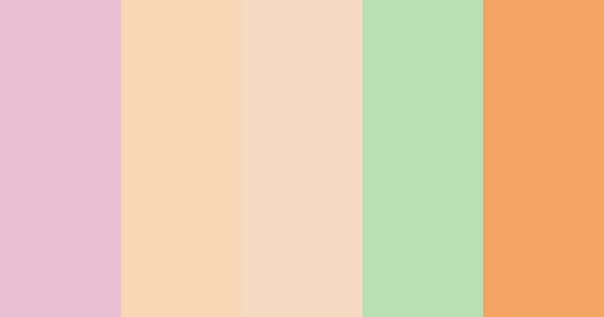 Download cozy cat lady color palette PNG image (landscape)