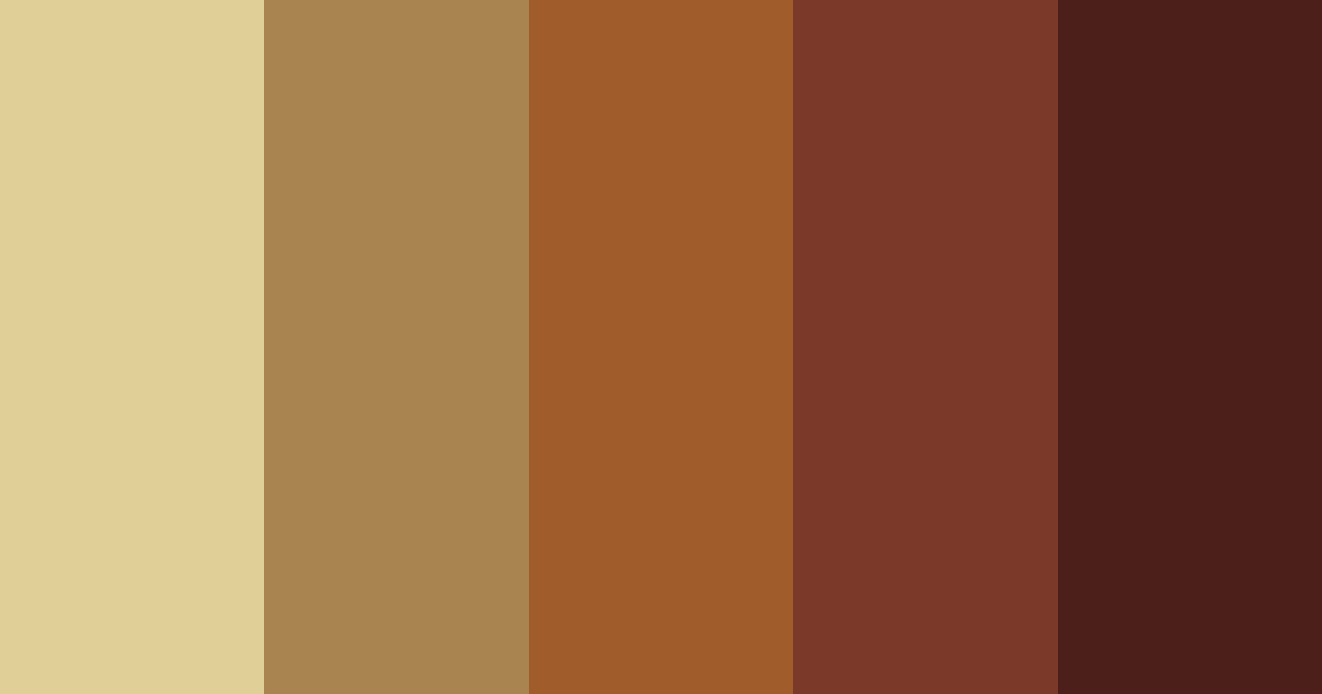 Download ancient sands color palette PNG image (landscape)