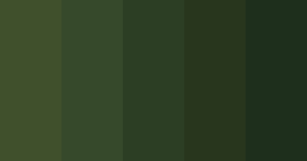 Download green meadow color palette PNG image (landscape)