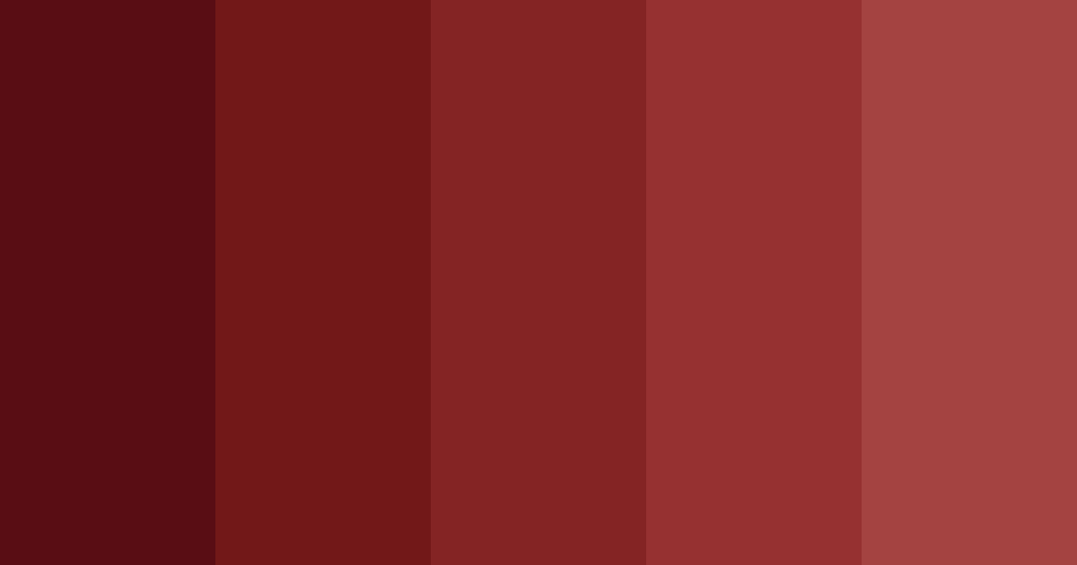 Download blood wine color palette PNG image (landscape)