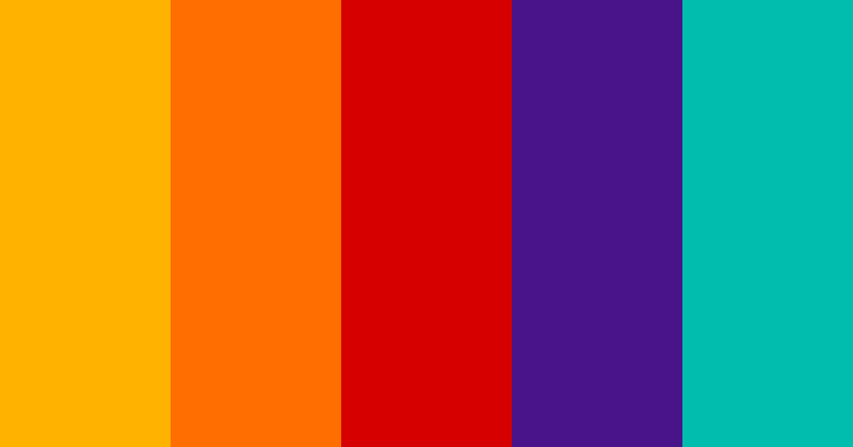 Download chuck e. cheese color palette PNG image (landscape)