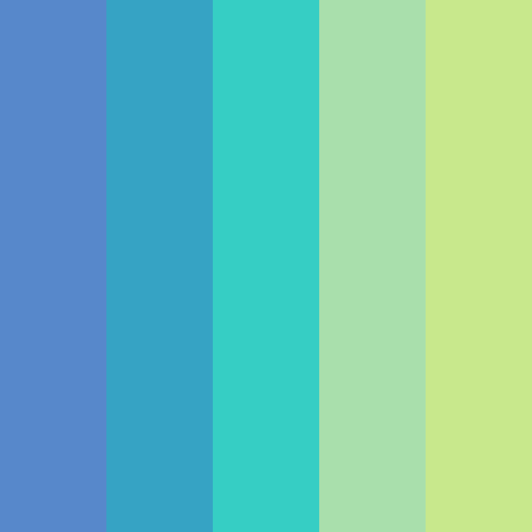 Download innovative bliss color palette PNG image (square)