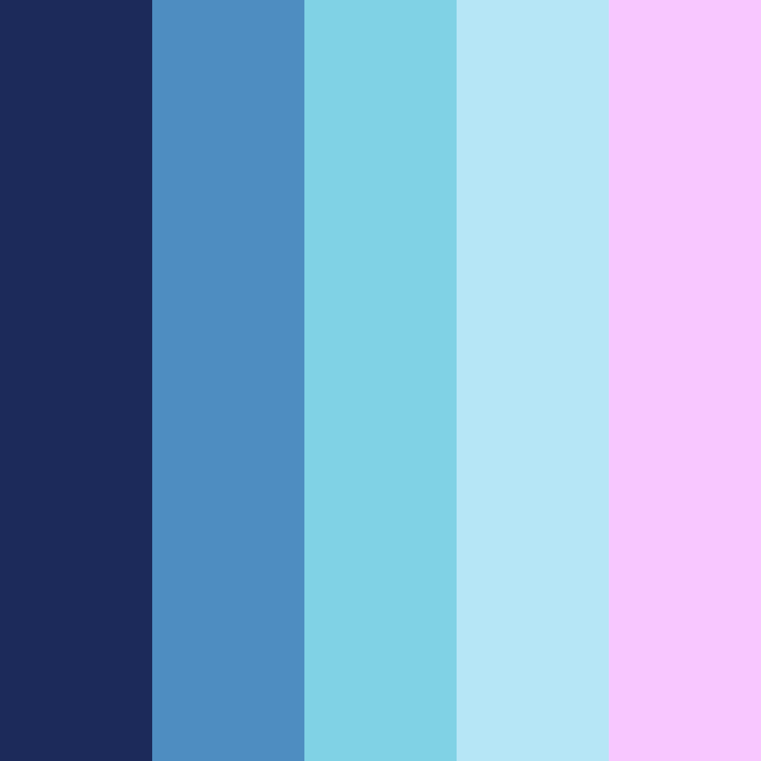 Download y2k dreams color palette PNG image (square)