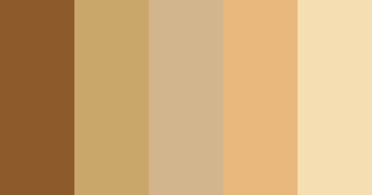 Download hazel color palette PNG image (landscape)
