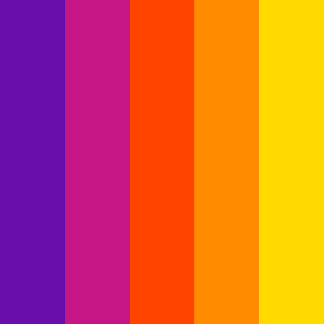 Download demon dark color palette PNG image (square)