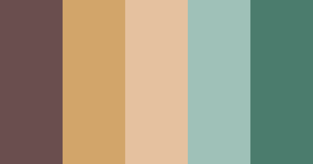 Download scandinavian autumn forest color palette PNG image (landscape)