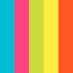 Hawaii Neon Cool Boy in Hawaii Color Palettes