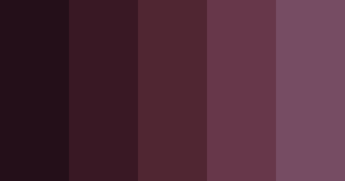 Download gothic bloom color palette PNG image (landscape)