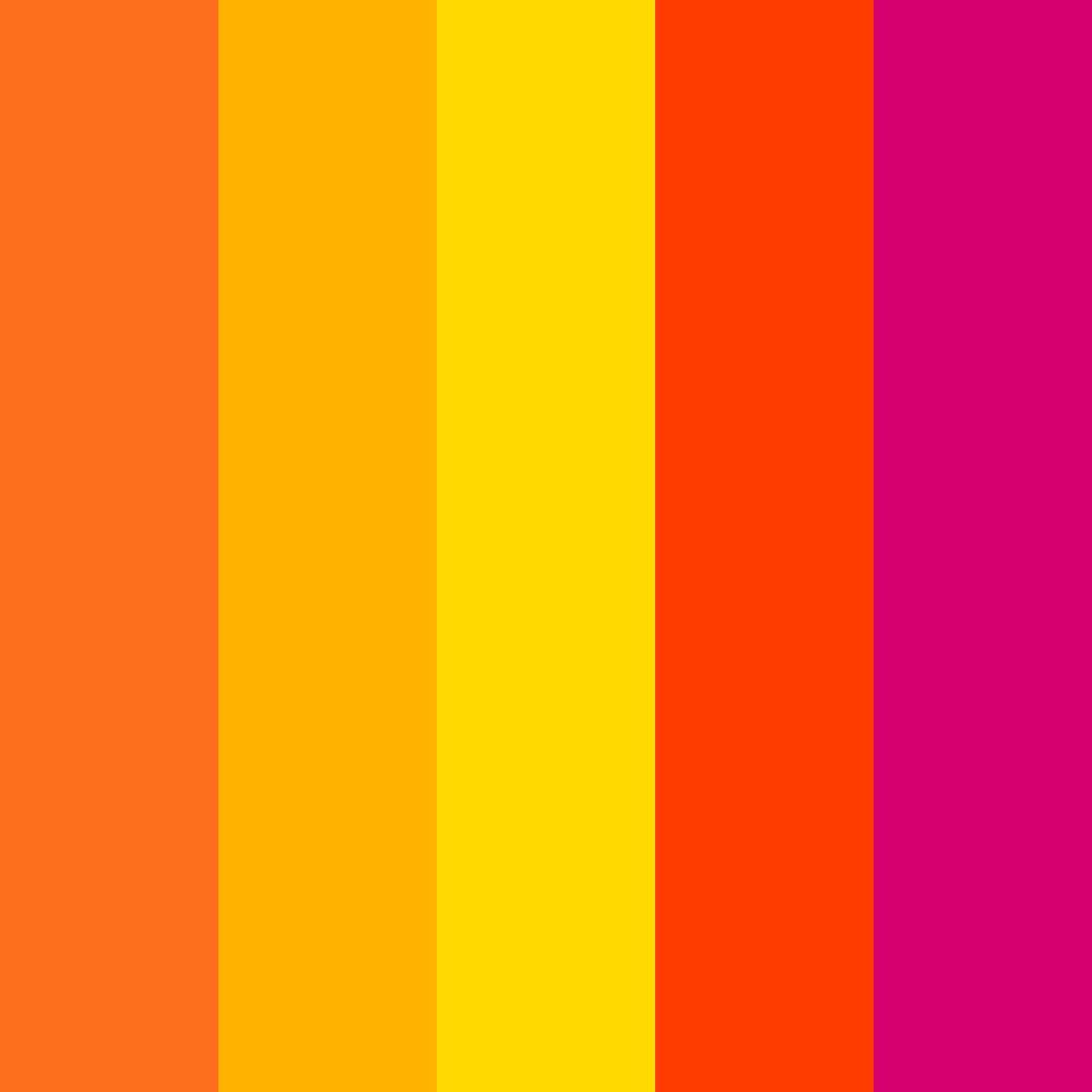 Download graffiti 90s color palette PNG image (square)
