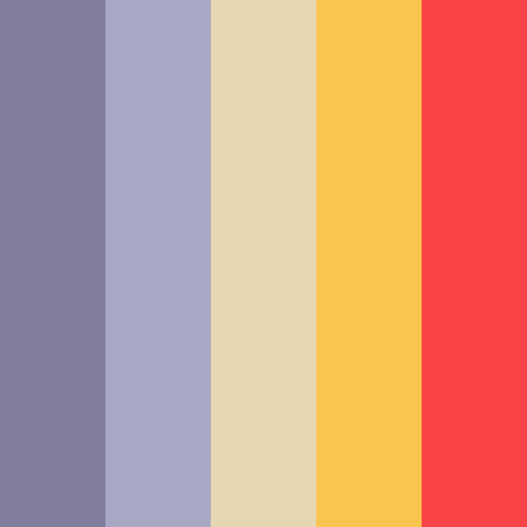 Download municipal muses color palette PNG image (square)