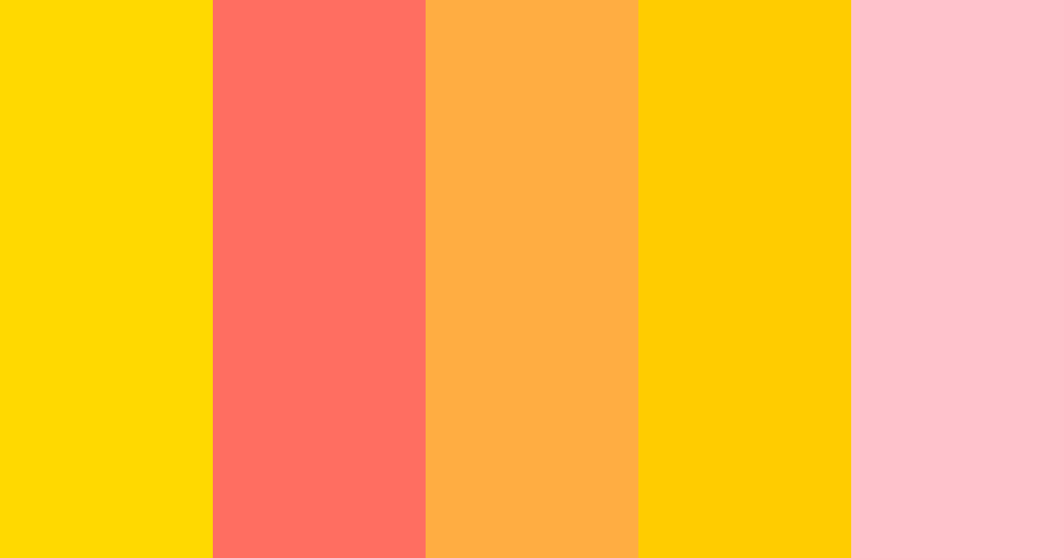 Download del sol glam color palette PNG image (landscape)