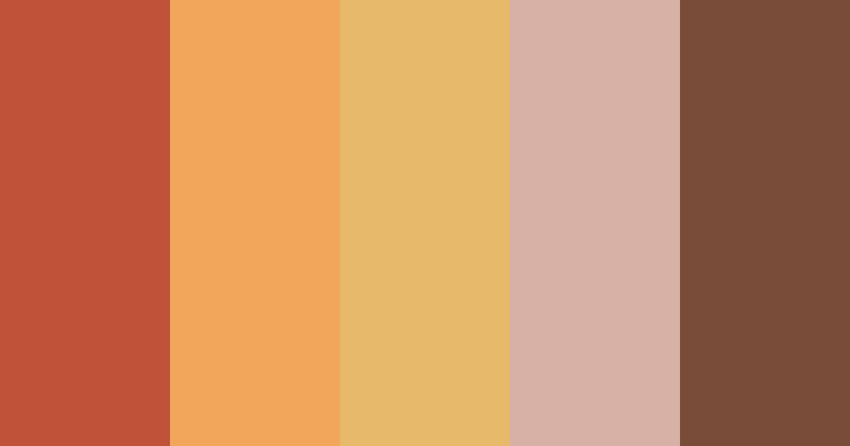 Download auburn eyes color palette PNG image (landscape)