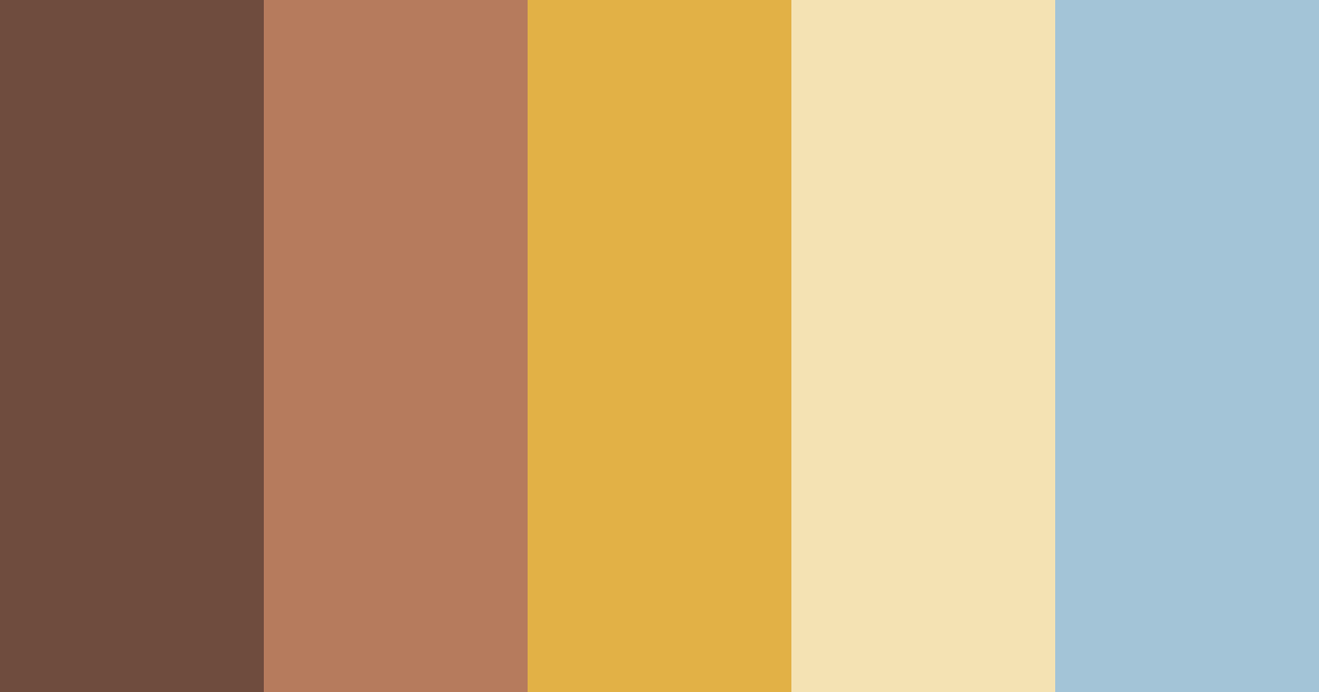Download renaissance color palette PNG image (landscape)