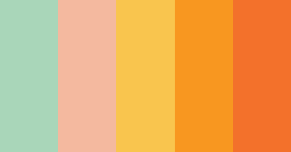Download dionea color palette PNG image (landscape)