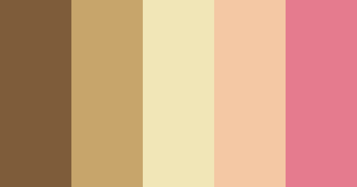 Download  hazelblossom color palette PNG image (landscape)
